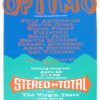 optimo Limited-edition Optimo & Stereo Total poster
