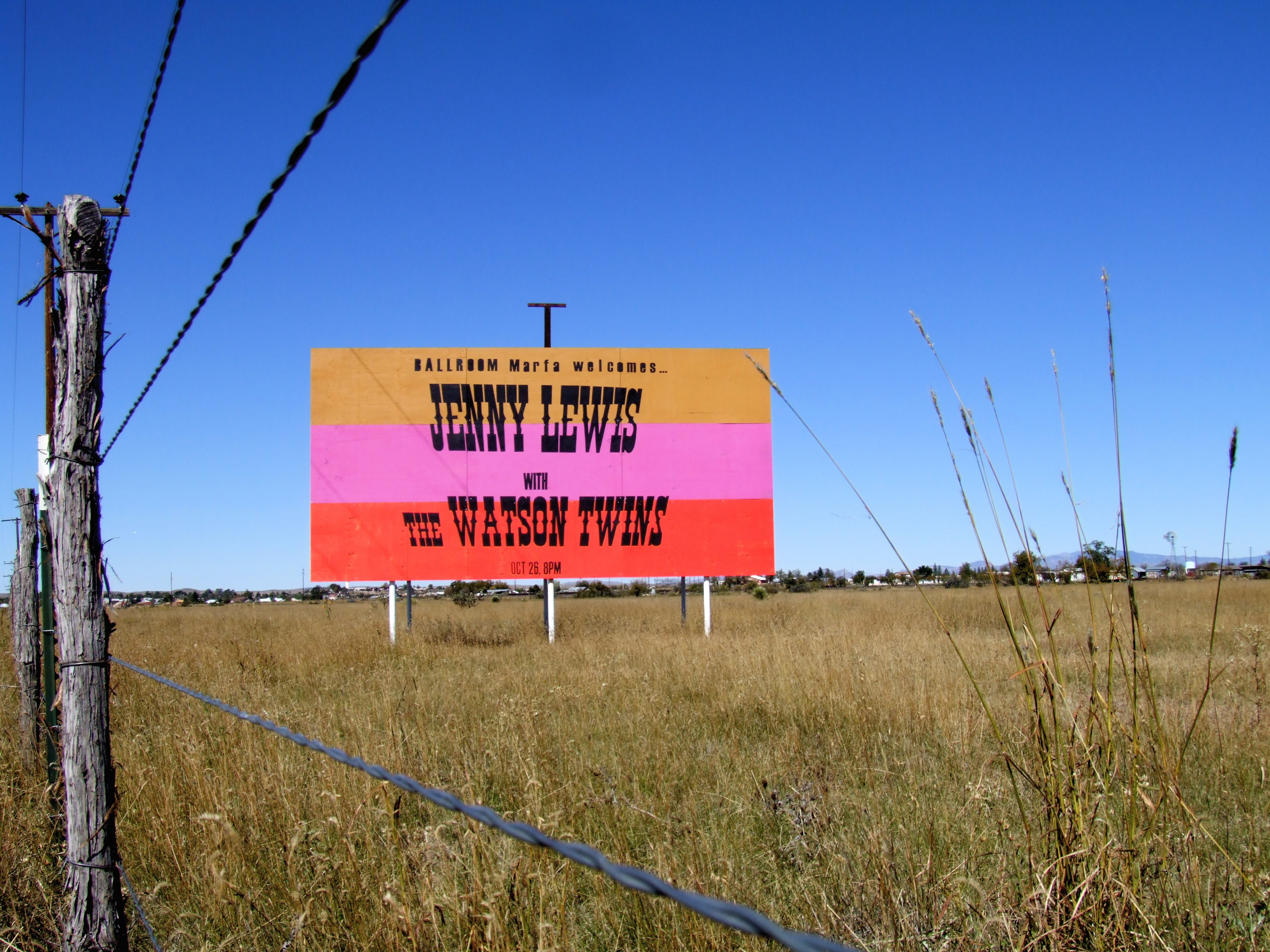 Jenny Lewis billboard