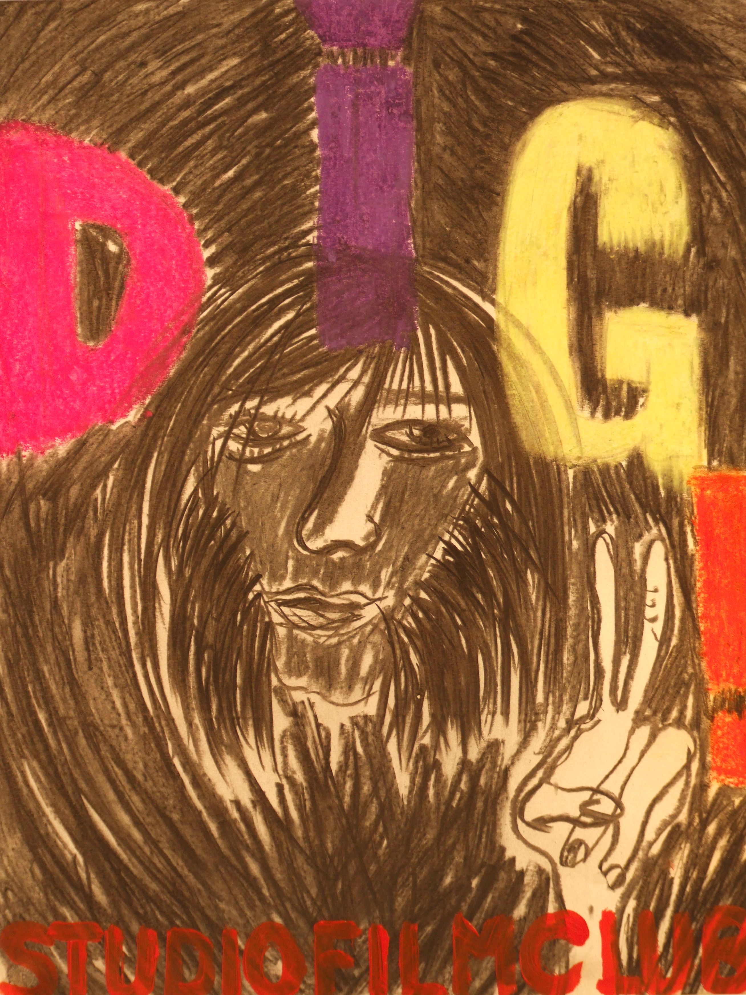 Peter Doig's poster for "Dig"